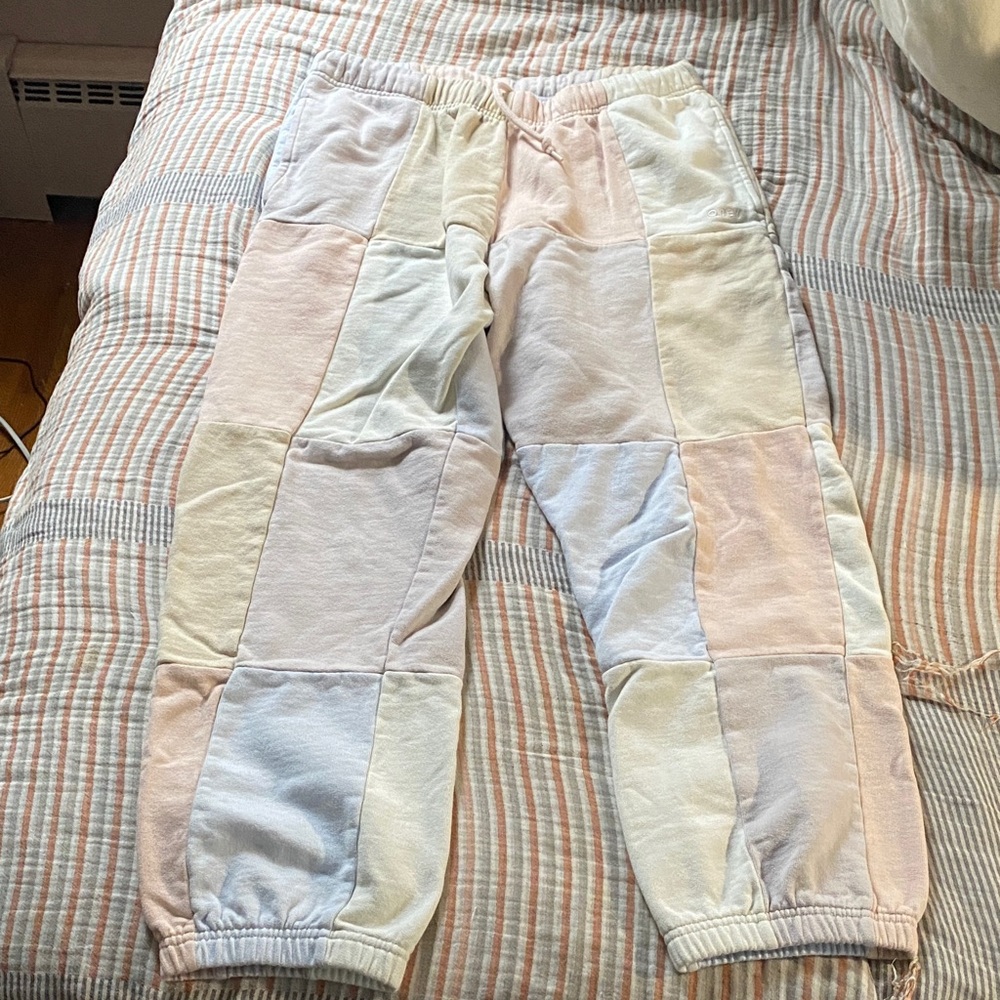 Obey Pastel Patchwork Joggers